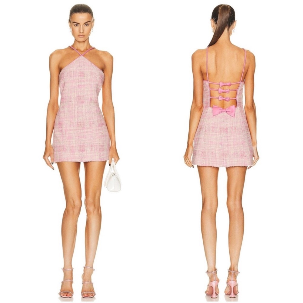 LoveShackFancy Gandler Tweed Mini Dress sz 8 NWOT